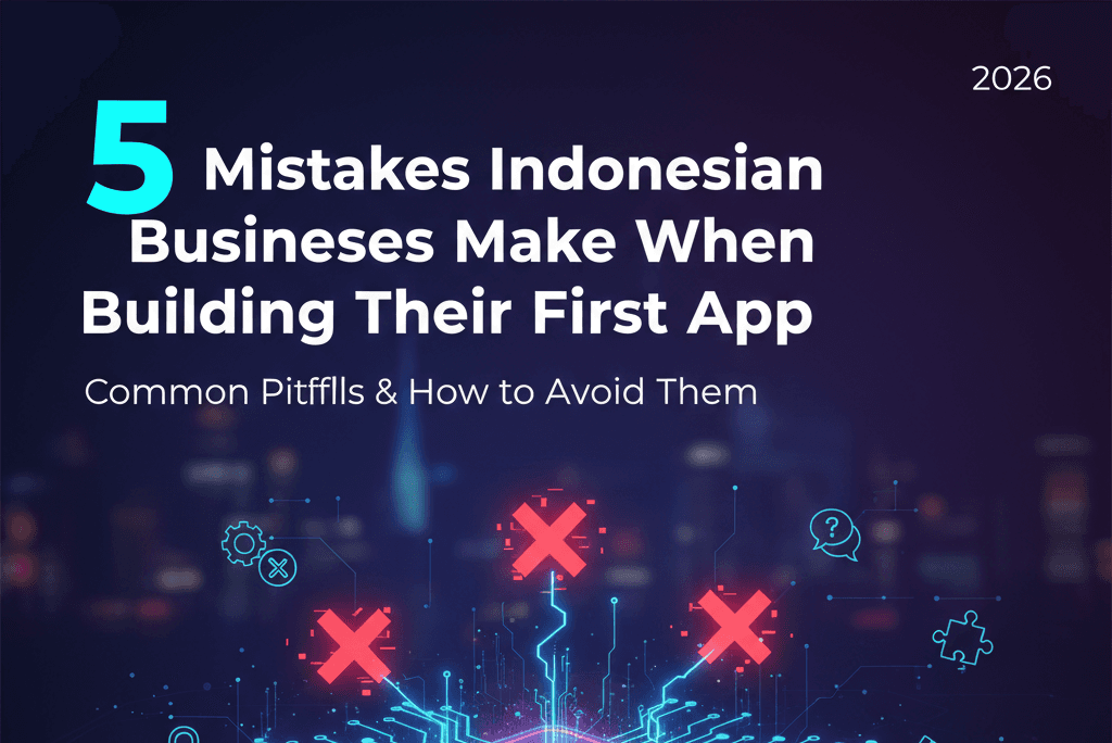 5 Mistakes Indonesian Businesses Make When Building Their First App